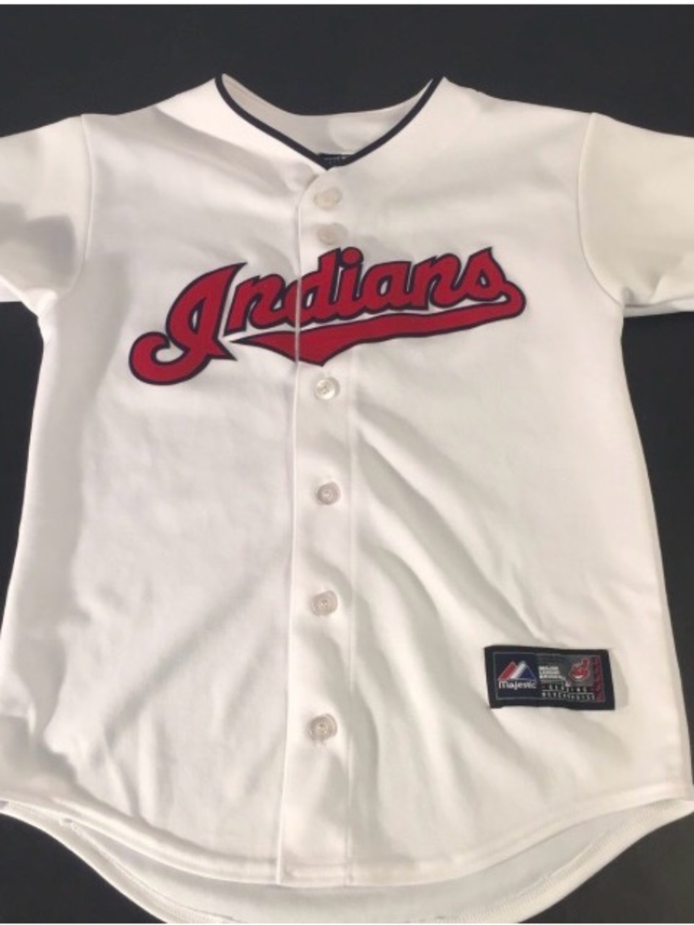 XL Cleveland Indians Majestic Genuine Merchandise
